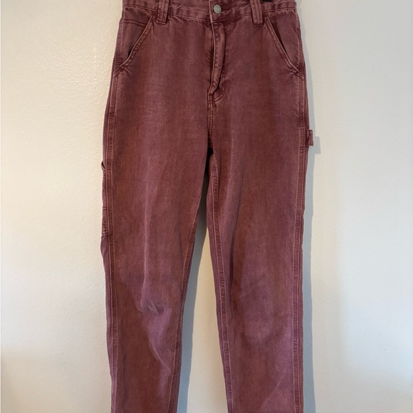 PacSun Dusty Rose Denim Pants - Picture 2 of 9